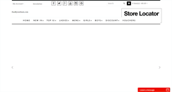 Desktop Screenshot of paulbyronshoes.com
