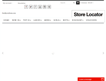 Tablet Screenshot of paulbyronshoes.com